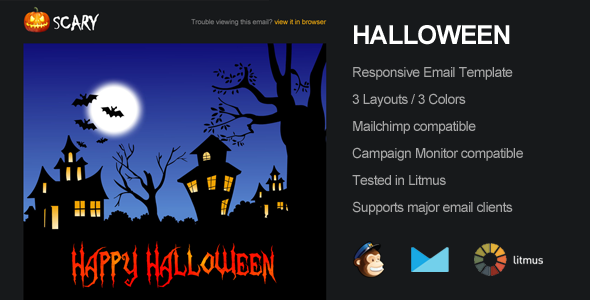 Halloween Email Template Halloween Email Template