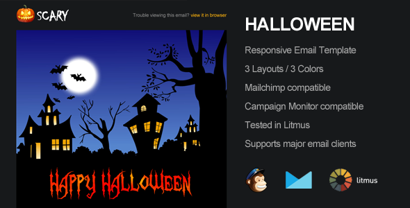 Halloween Email Template