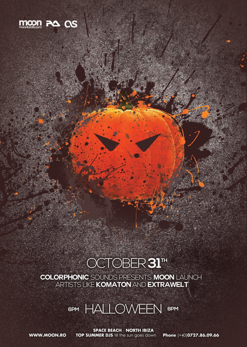 Halloween Flyer PSD Template