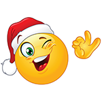 Happy Christmas Smiley Emoticons