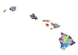 Hawaii Zip Code Map