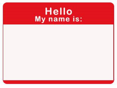Hello Name Tag Template Hello Name Tag Template