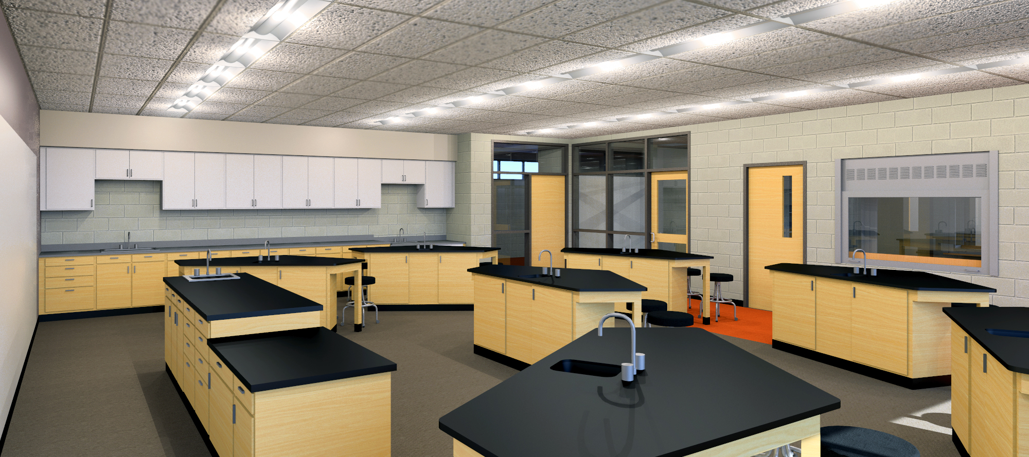 High School Science Classroom Design