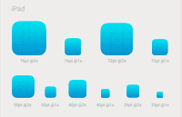 Icon Template iOS 8