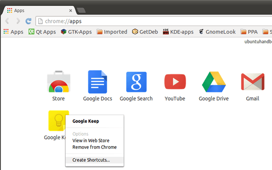 how to put a google chrome icon on desktop