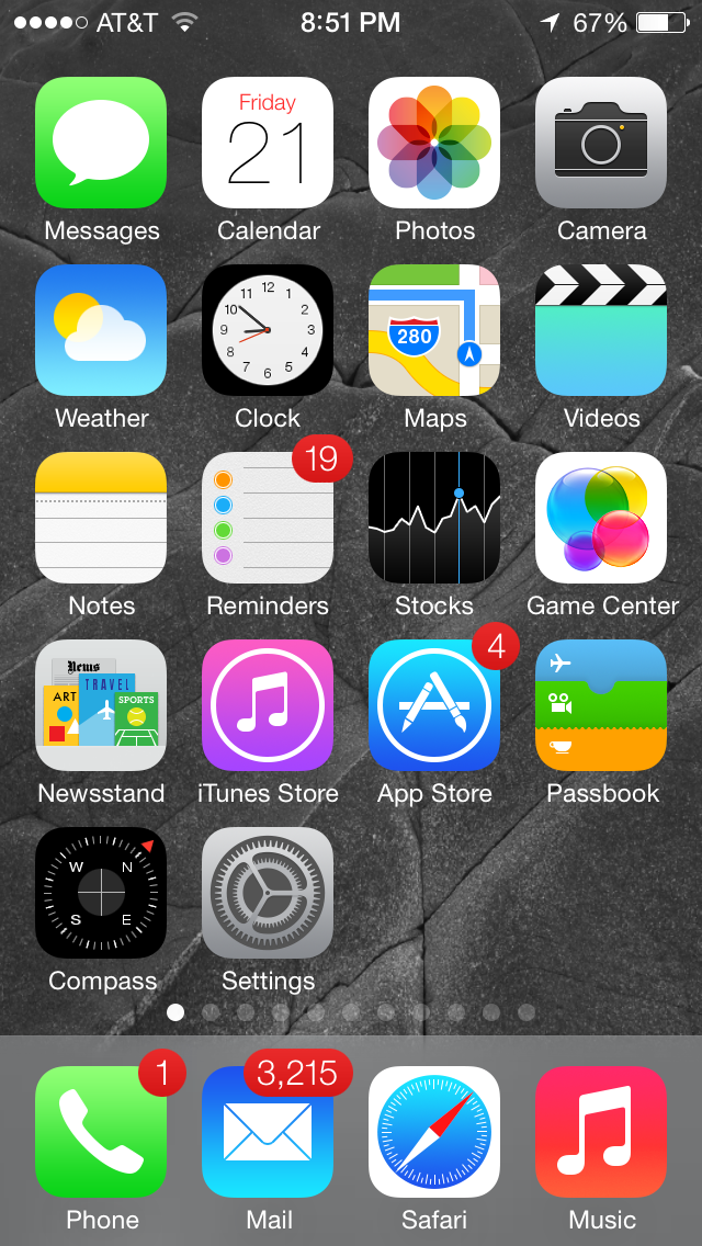 iPhone App Icon iOS 7