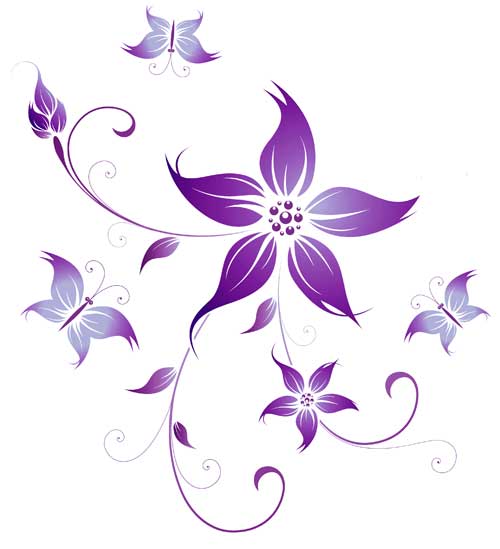 Iris Flower Tattoo Designs