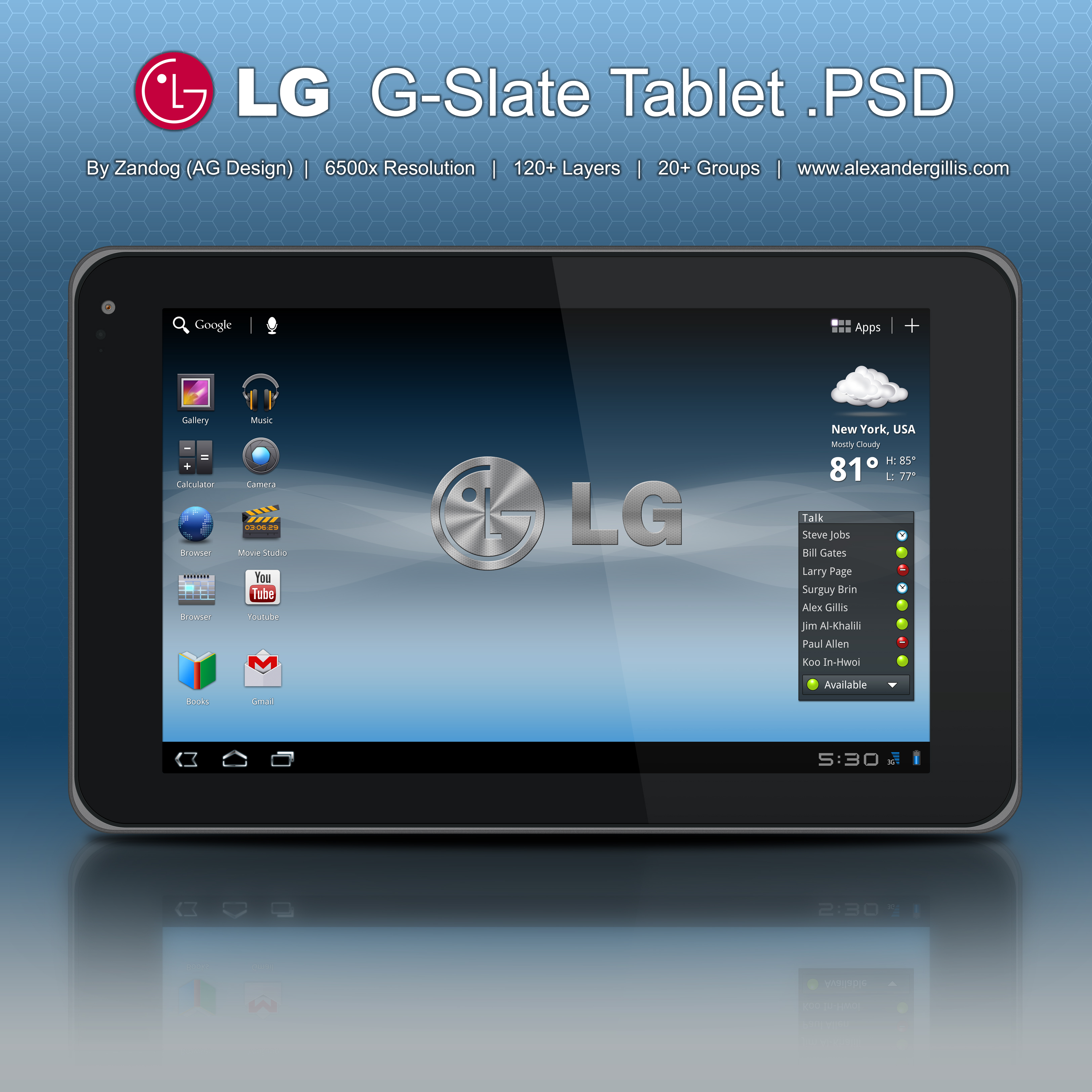 LG G Slate Tablet