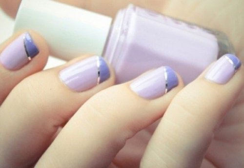 Light Purple Summer Nails