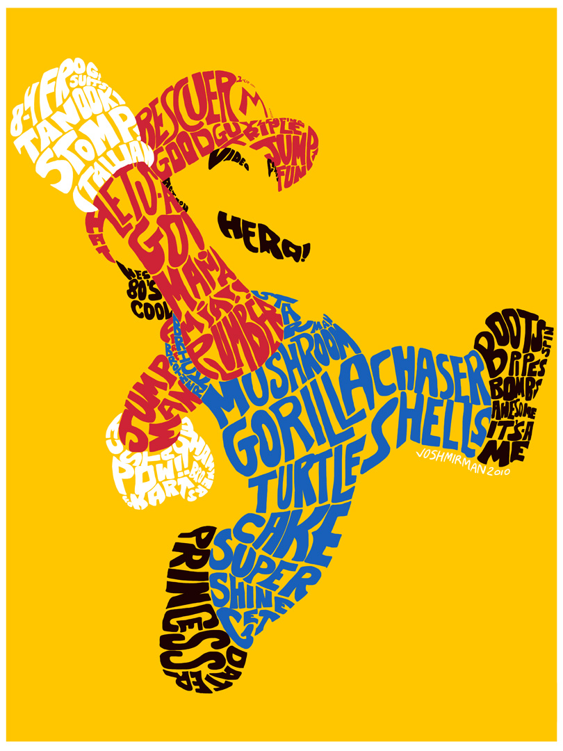 Mario Typography Mario Typography