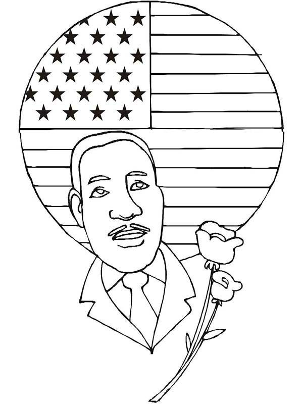 Martin Luther King Jr Coloring Pages