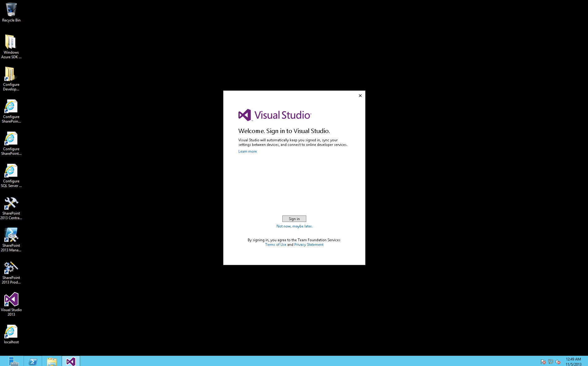 Microsoft Visual Studio Azure Icon