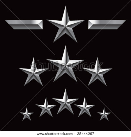 Military Star Vector