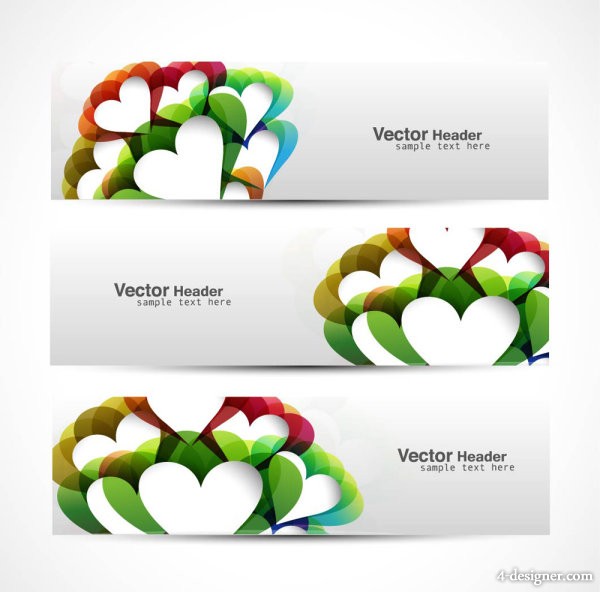 Modern Banner Vector Graphics