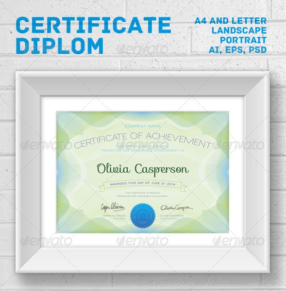 Modern Certificate Templates Modern Certificate Templates