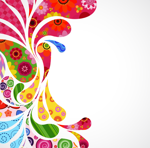 Modern Flower Vector Clip Art Modern Flower Vector Clip Art