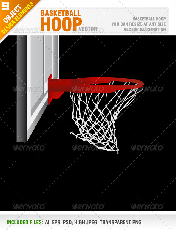 NBA Basketball Hoop Transparent