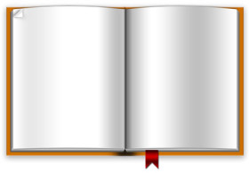 Open Book Template Free