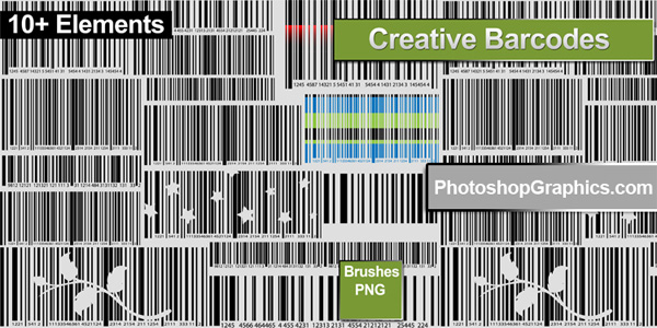 Photoshop Barcode Brushes