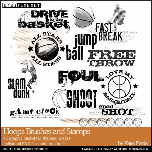 Photoshop Basketball Brushes