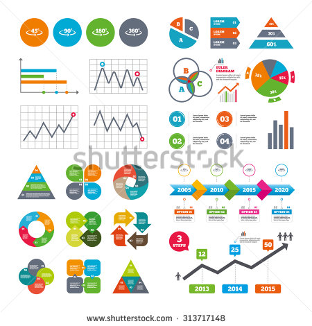 Pie Chart with Dollar Symbol Icons