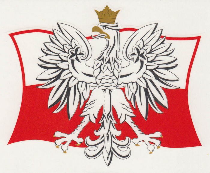 Polish Flag Eagle