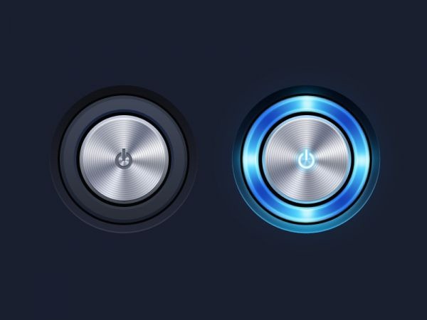 Power Button Vector Free