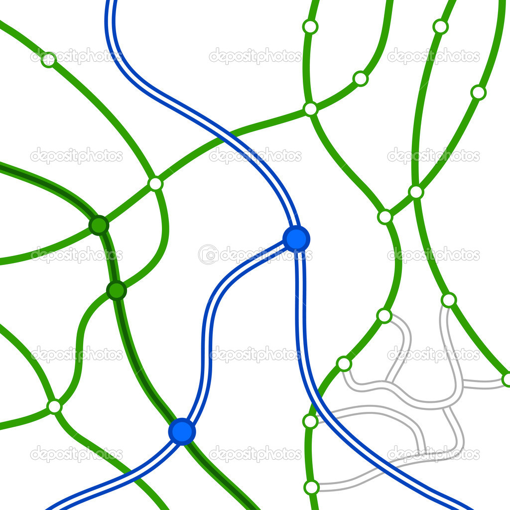 Road Map Vector