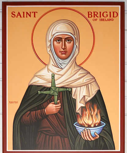 12 St. Brigid Religious Icons Images