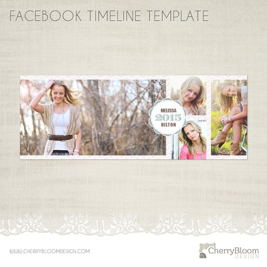 Senior Facebook Timeline Templates