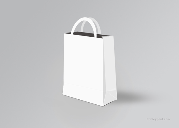 Shopping Bag PSD Mockup Free