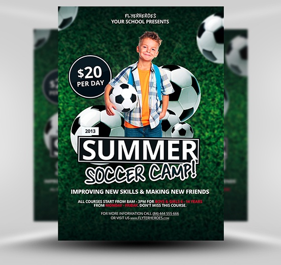 Soccer Flyers Templates Free