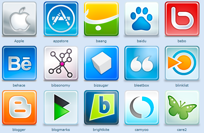 Social Media App Icons Facebook