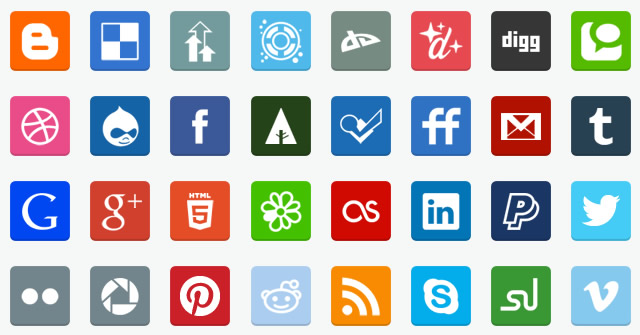 Social Media Icons Images