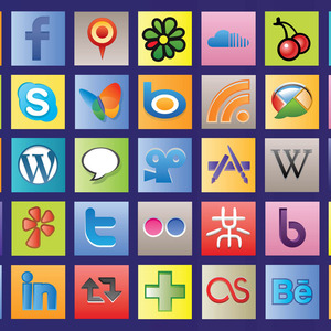 Social Media Logos Vector