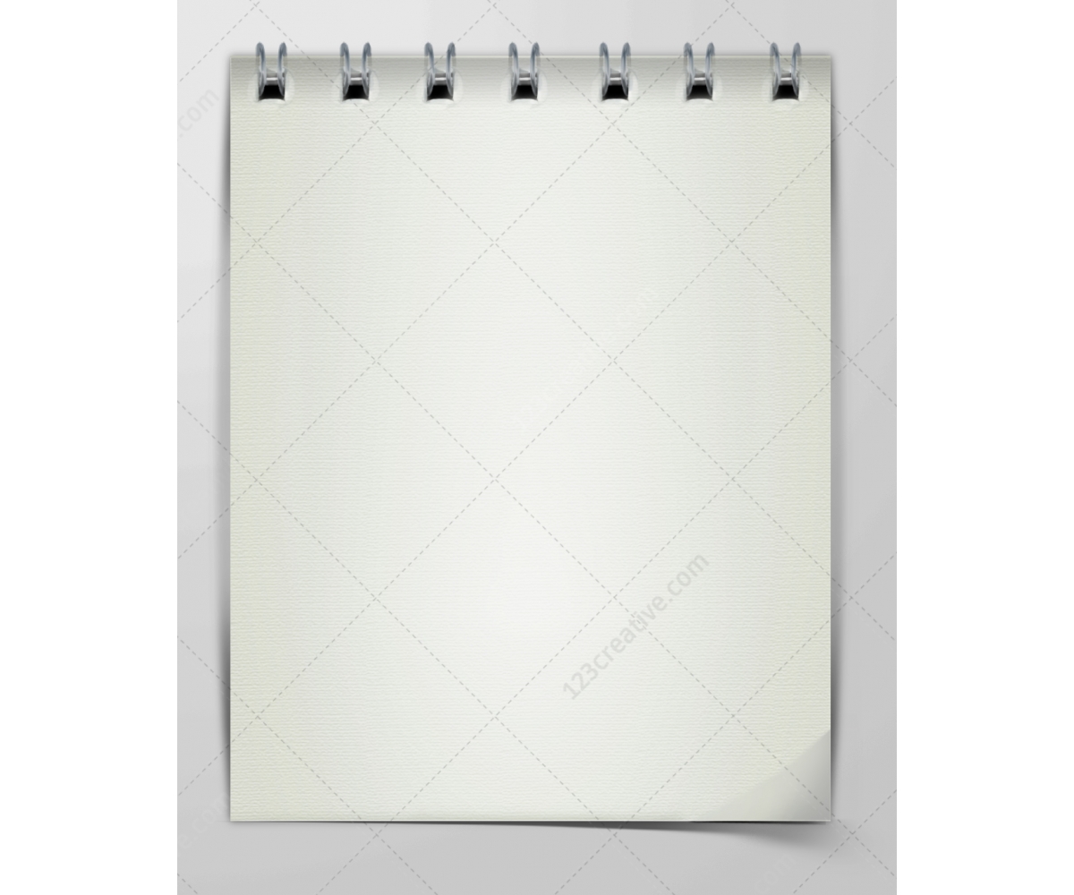 Spiral Notebook Paper Template