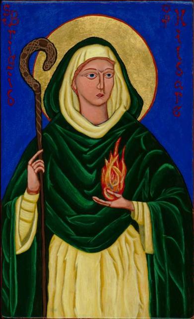 St. Brigid of Kildare Icon