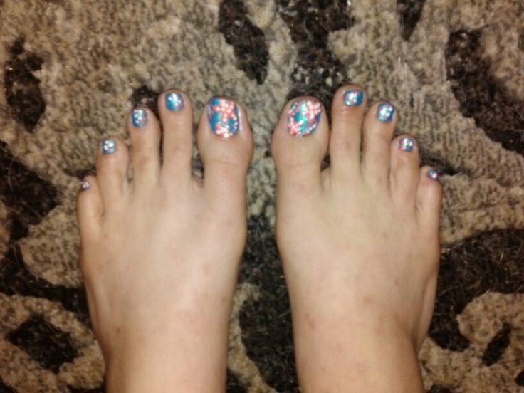 Starfish Toenail Design