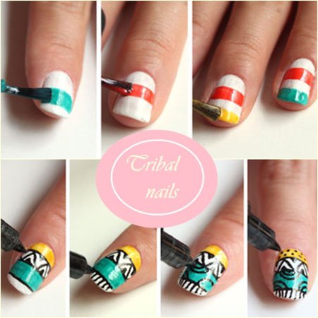 Step by Step Nail Art Ideas