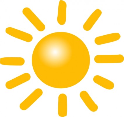 Sunny Weather Clip Art