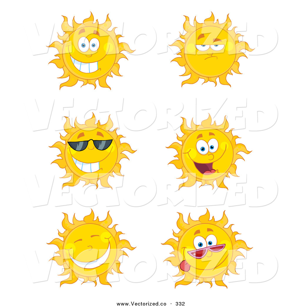 Sunshine Face Clip Art