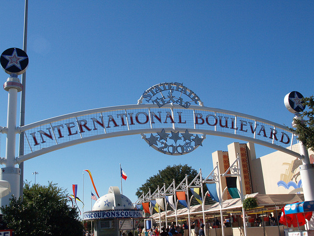 Texas State Fair Sign