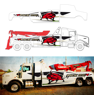 Tow Truck Graphic Design