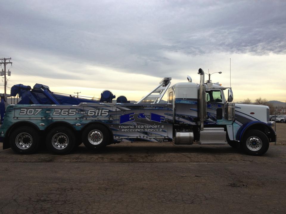 Tow Truck Graphic Wraps