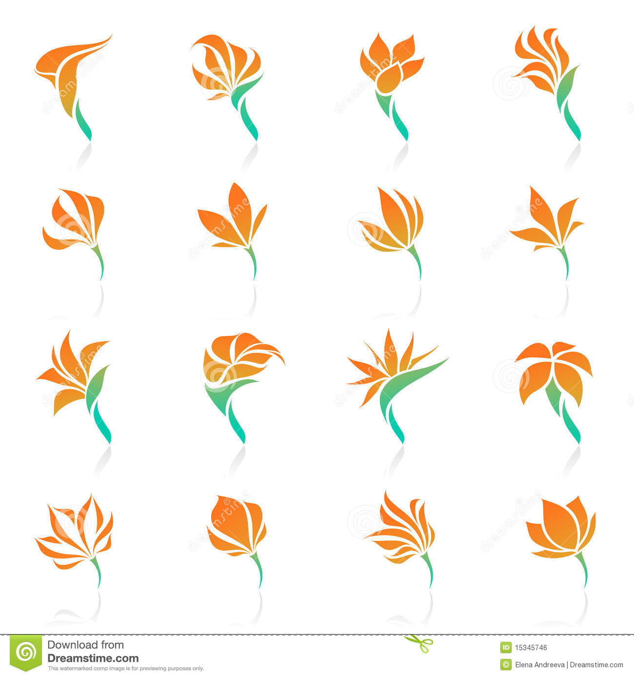 Tropical Flower Vector