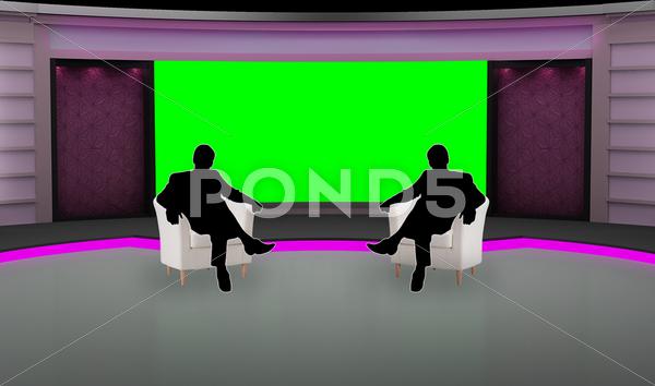 TV Studio Greenscreen Sets TV Studio Greenscreen Sets