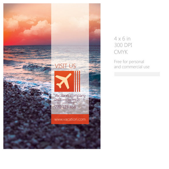 Vacation Flyer Templates Free Vacation Flyer Templates Free