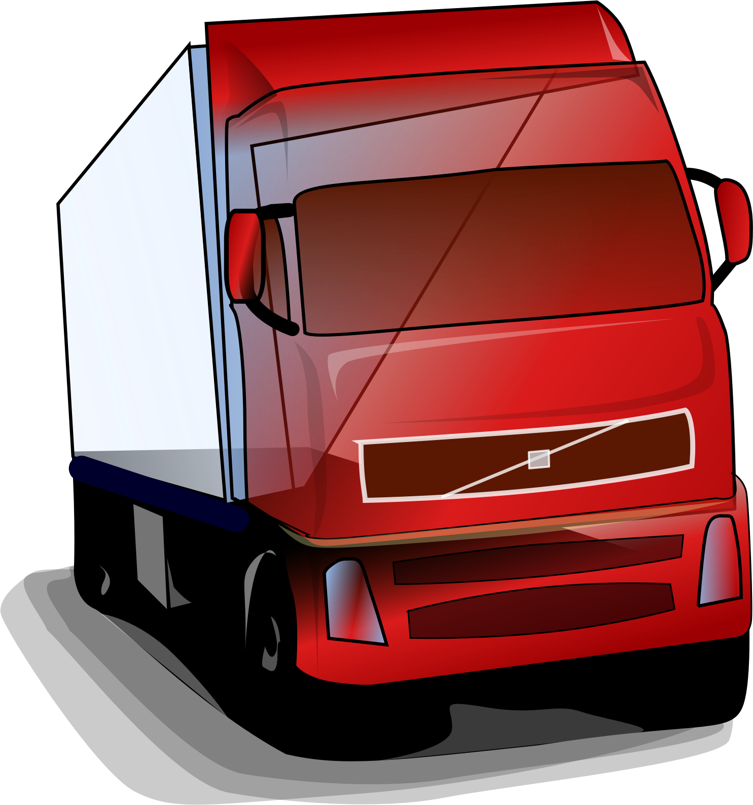 Vector Clip Art Trucks