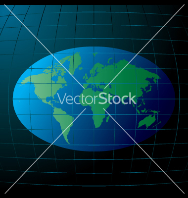 Vector Earth Flat