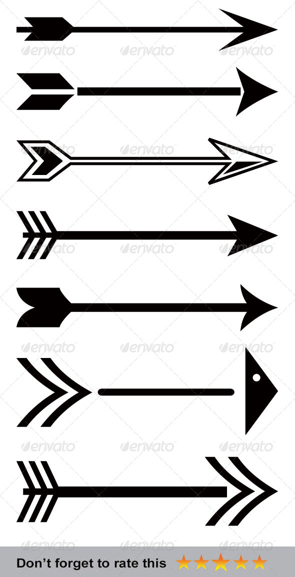 Vintage Arrow Sign Vector